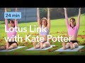 Namaste Yoga (Ep 108) ~ Lotus Link with Kate Potter