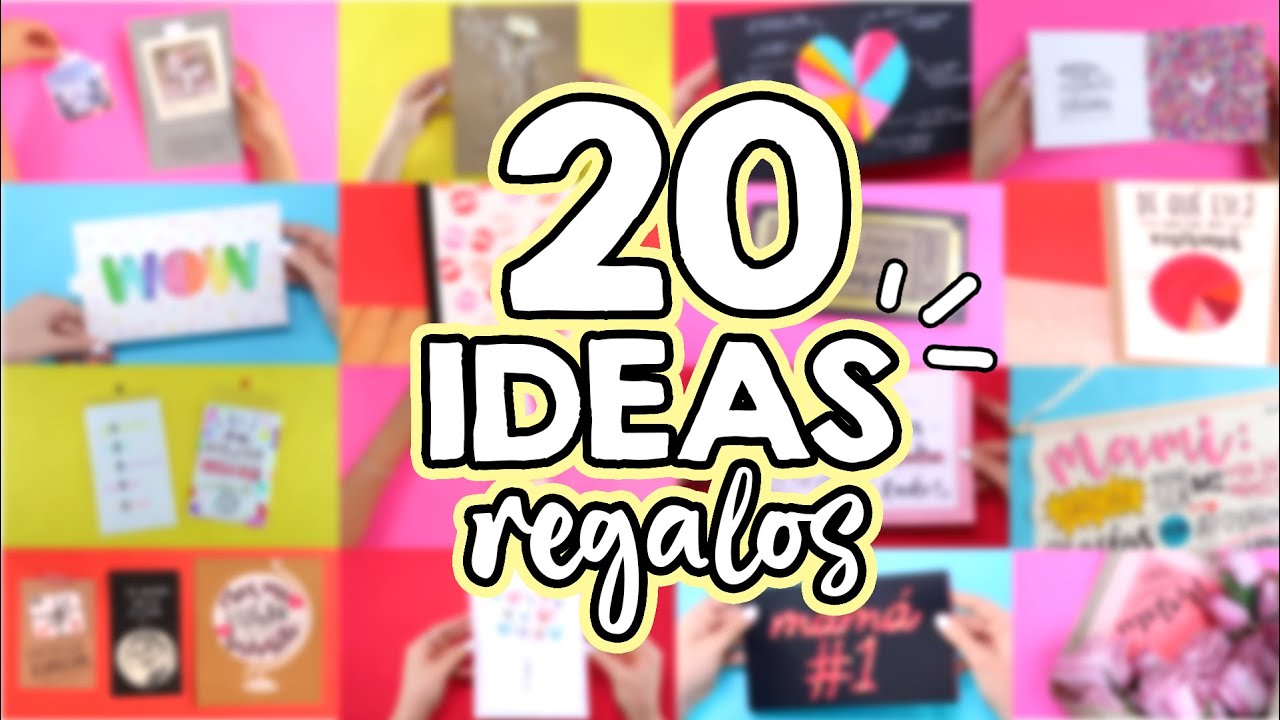 20 REGALOS FÁCILES para el Día de las Madres! (Recopilación) ✄ Barbs Arenas  Art! 