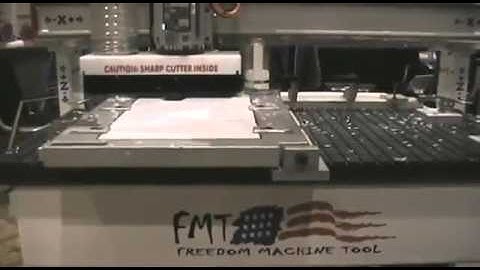 CNC - Freedom Machine Tool (FMT) - Machining the Orthotic