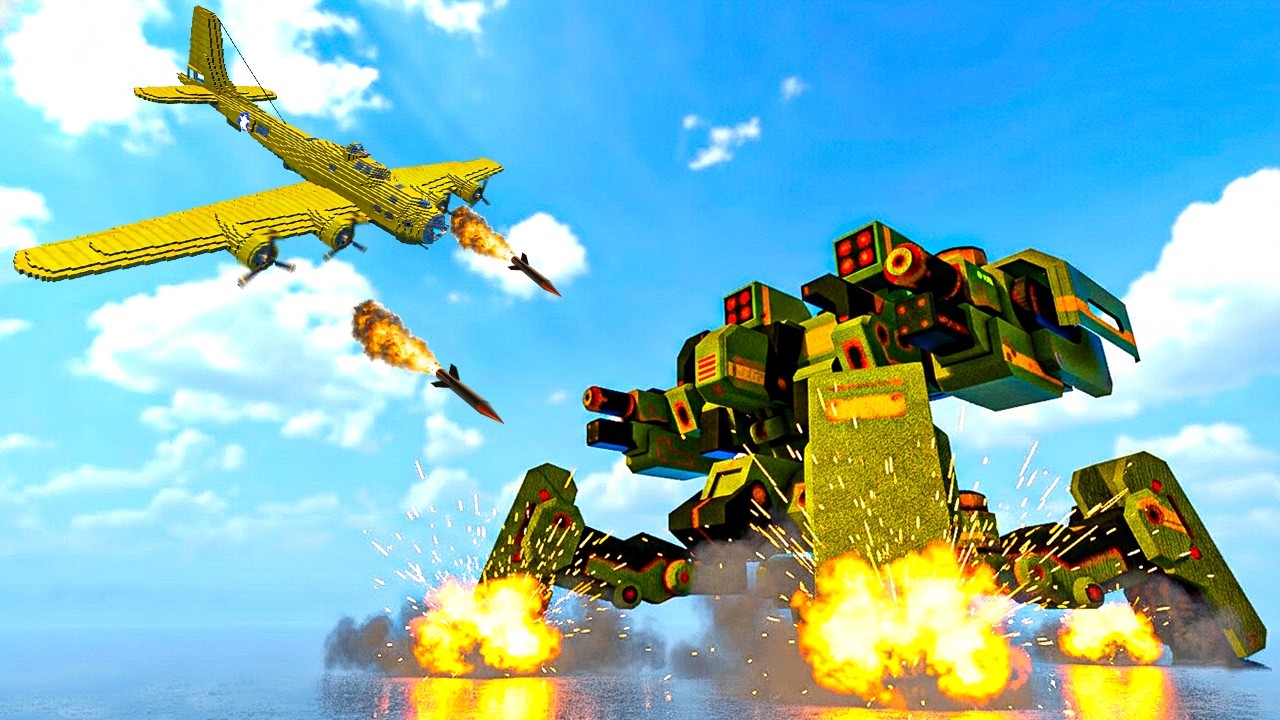 Battle Robot vs War Plane | Massive Damage Test | Teardown