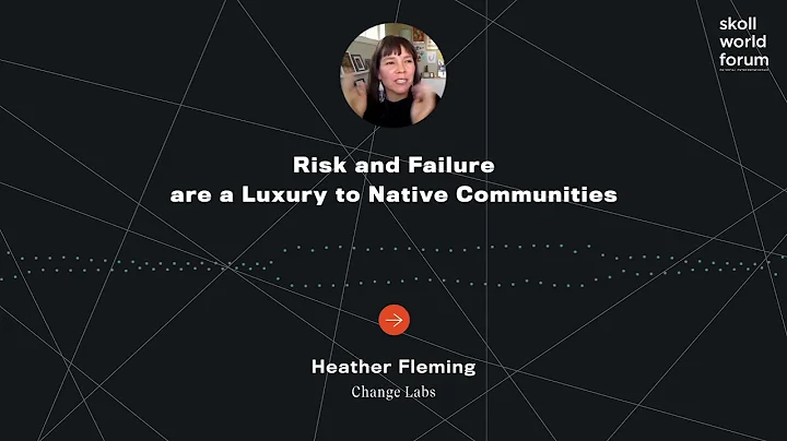Heather Fleming - Risk and Failure are a Luxury to...