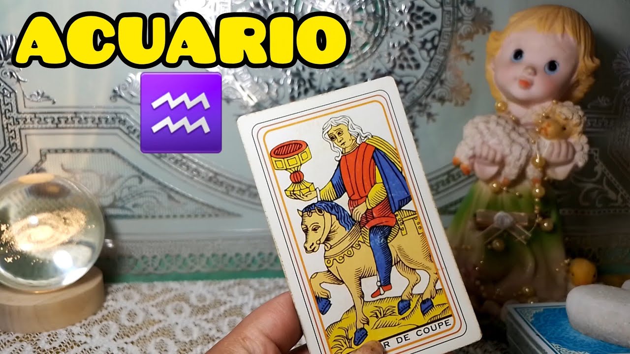 ACUARIO ♒️ ALGUIEN VIENE A TI ️ CONEXIÓN PROFUNDA - YouTube