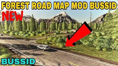 forest road map mod for bussid | mod map bussid | mapas para bus simulator indonesia.