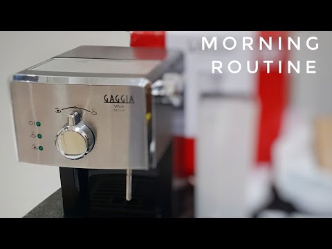 Brewing Coffee with Gaggia Viva Deluxe - Morning Routine