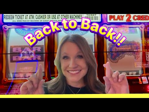 BACK to BACK Jackpots Old School Pinball !  Vintage Las Vegas!