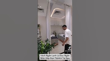 Vách ngăn lạnh trong suốt xếp gọn cao cấp tiện ích không gian sống của bạn #cualuoihaithi