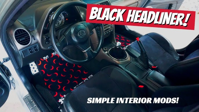 How to Suede Wrap a Headliner 