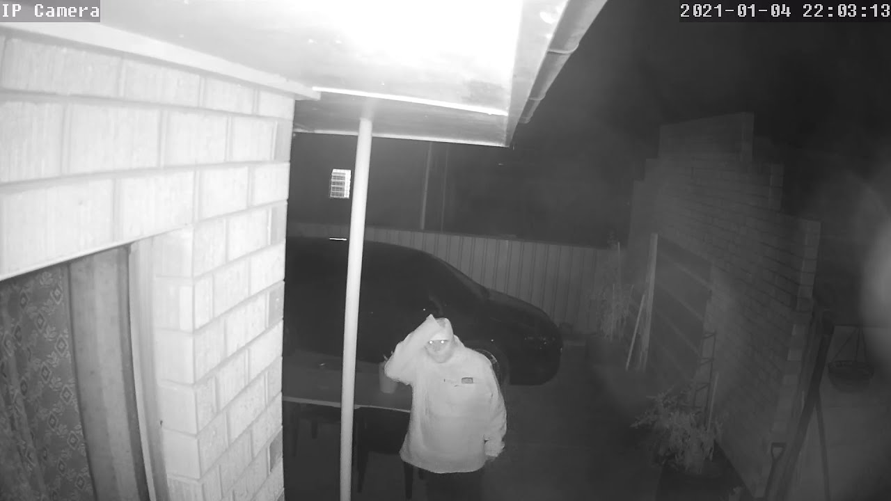 Burglar Thief caught on cctv camera - YouTube