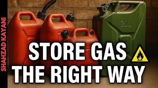 How to Store Gas for Emergencies (The Right Way) - Prepper Fuel Storage