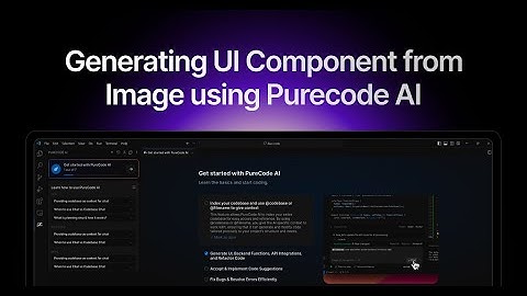 Generating UI Component from Image