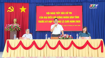 Đại biểu HĐND tỉnh tiếp xúc cử tri xã Phước Thạnh | TayNinhTV