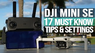 17 MUST KNOW Tips & Settings for DJI Mini SE | DansTube.TV