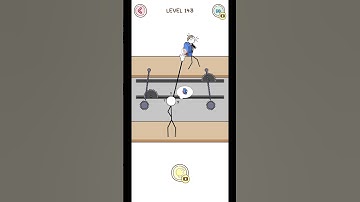 Thief Puzzle(WEEGOON)- Funny Stickman Brain Puzzle Game - Level 143