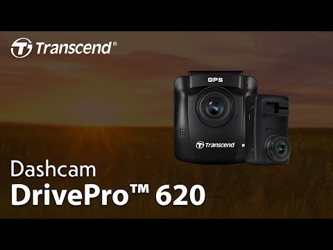 Transcend DrivePro 620 Dual Camera Dashcam - DrivePro. All-round protection.