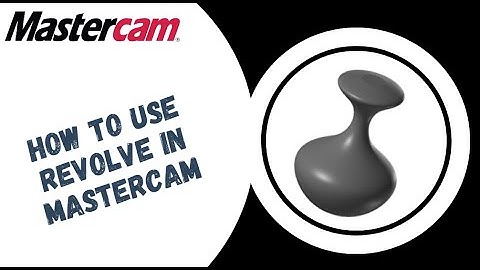 How to use revolve command in Mastercam 2023 in Hindi | Learn Mastercam