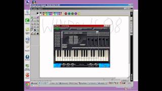 Windows 98 Second Edition (Portuguese) IN Virtual PC 2007