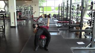 Alternating Dumbbell Bench Press