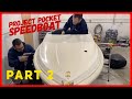 Project Restoration Of A Pocket Speedboat - Part  2