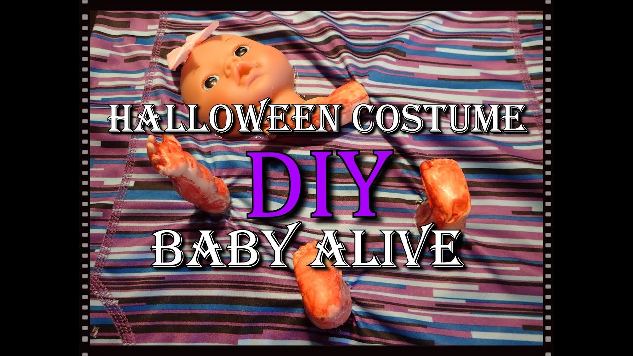 (DIY) Halloween costume Baby Alive YouTube