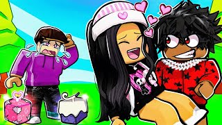 I Stole his TOXIC Girlfriend in Blox Fruits.. (Roblox Blox Fruits)