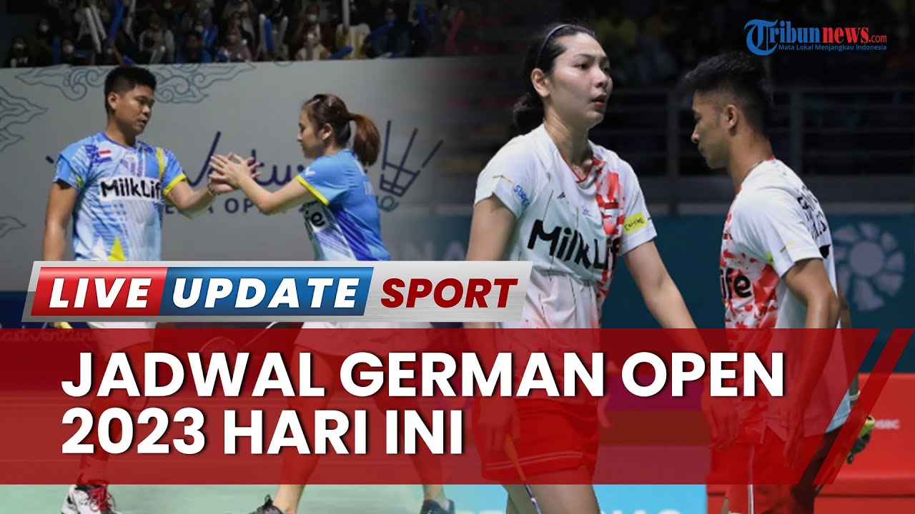 Jadwal German Open 2023 Hari Ini: Dejan/Gloria dan Praveen/Melati Tampil Lawan Wakil Malaysia & Q1