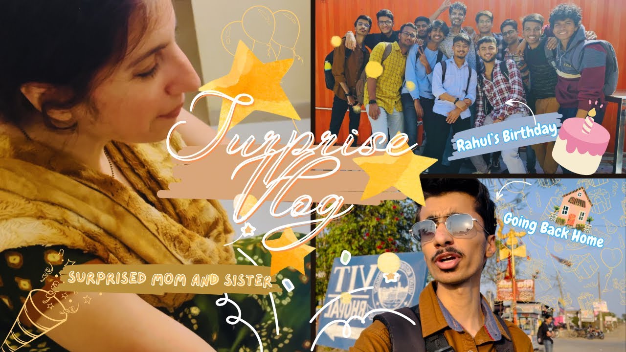 The Surprise Vlog ❤️