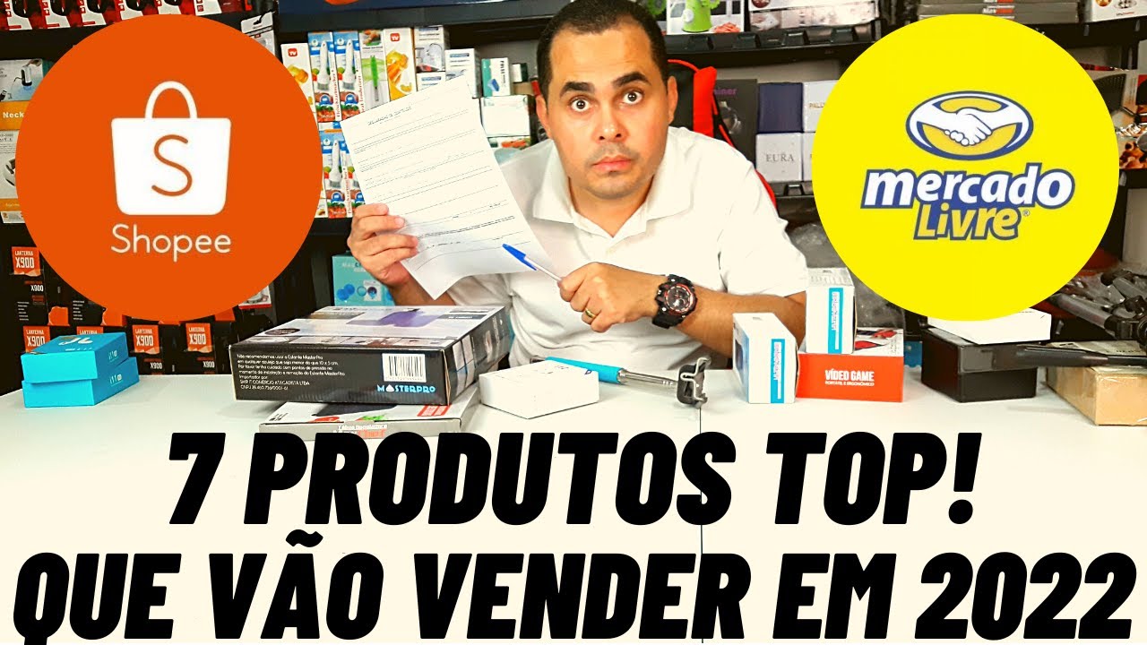 7 produtos para vender na Shopee e Mercado Livre em 2026 | O que vender ...