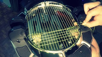 Badminton Stringing Time Lapse - Yonex Nanoray 900