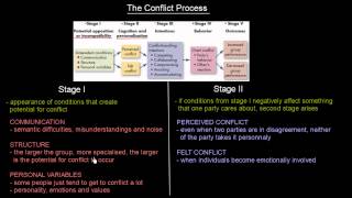 Conflict Process - Stages I and II | Organisational Behavior | MeanThat