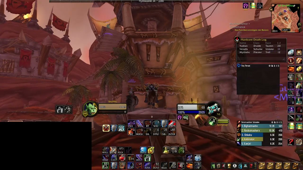 Priest level 53 Death Limaxhcc WoW Classic Hardcore