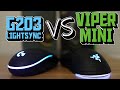 Logitech G203 LightSync vs Razer Viper Mini | Battle of the $40 Gaming Mice