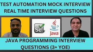 Automation Testing Interview| Java Interview Questions For Selenium Testers screenshot 4