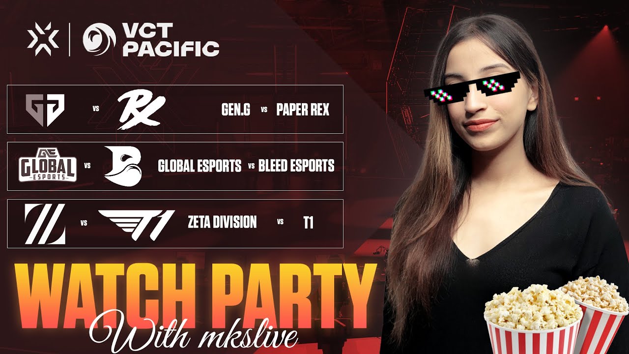[WatchParty] PRX vs GEN VCT Pacific Kick off YouTube