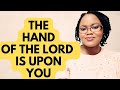 The hand of the lord is upon you  command the new week