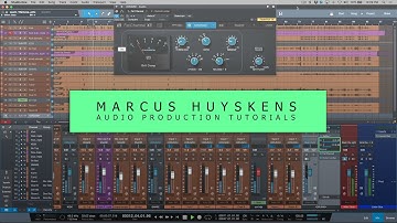 Parallel Compression on Drums Using The Splitter Plug-in In Studio One 5.2+