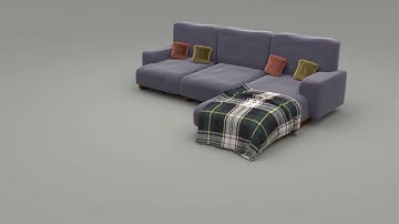 Blender Cycles-Rotating Couch