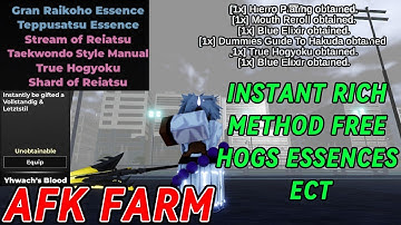 HOW TO AFK FARM MYTHICS DIM SHARDS HOG BALLS TYPE SOUL