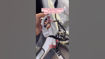 Side mirror folding kit for creta