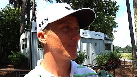 Scott Pinckney interview after Round 1 of Web.com Tour Championship