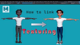 How to Add Texture to an Character or sets in MAYA like a Pro