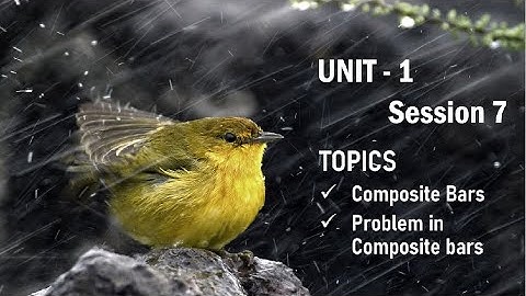 MOS_U1S7_Composite bars and Problems in Composite bars