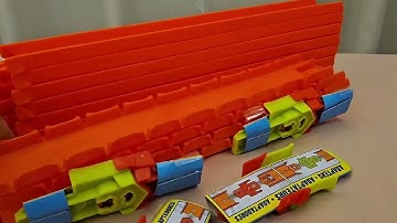 Hot Wheels Track Creator  - Straight Track Pack (Speed Snap) 