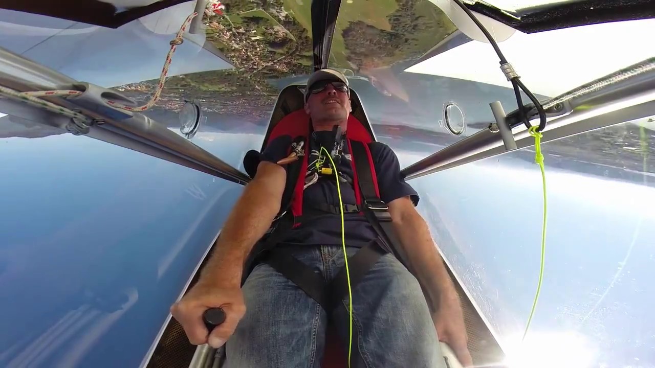 Manfred Ruhmer Demo Flight with his Aeriane Swift Light