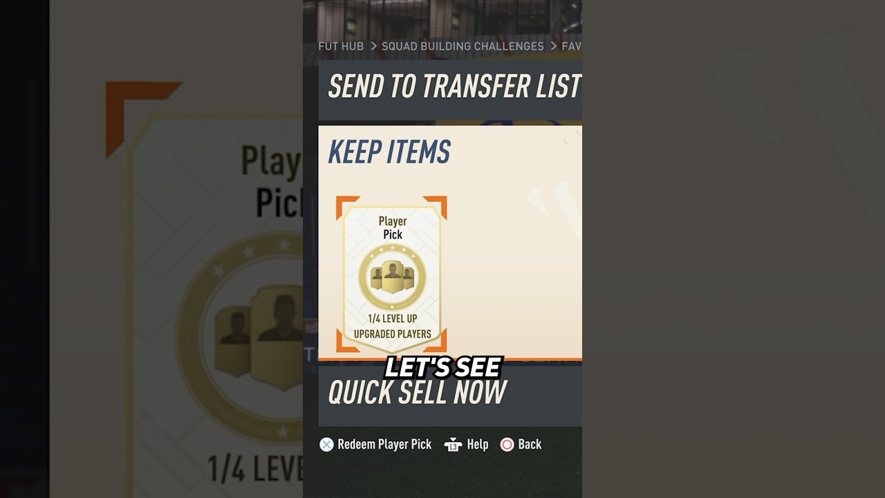 Level Up Player Pick 🚨 EA MISTAKE! 👀