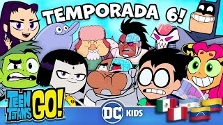 ¡Los MEJORES momentos de la temporada 6! Parte 1 | Teen Titans Go! en Latino  | DC Kids