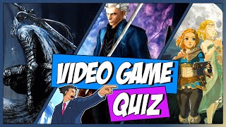 Video Game Quiz #3  Images, Music, Characters, Locations and Soundfiles + Bonus