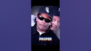 Thumbnail of Eazy-E's "Real Muthaphuckkin G's" (1993) is a diss track targeting Dr. Dre and Snoop Dogg #eazye