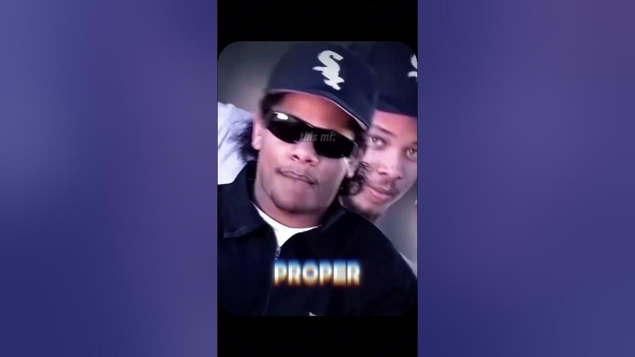 Eazy-E's "Real Muthaphuckkin G's" (1993) is a diss track targeting Dr. Dre and Snoop Dogg #eazye