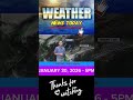 PH WEATHER NEWS TODAY || 5PM UPDATE - January 30, 2026 #latestweatherupdate #UlatPanahon