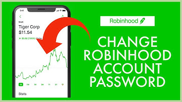 How to Change Robinhood Account Password? Change Robinhood Password